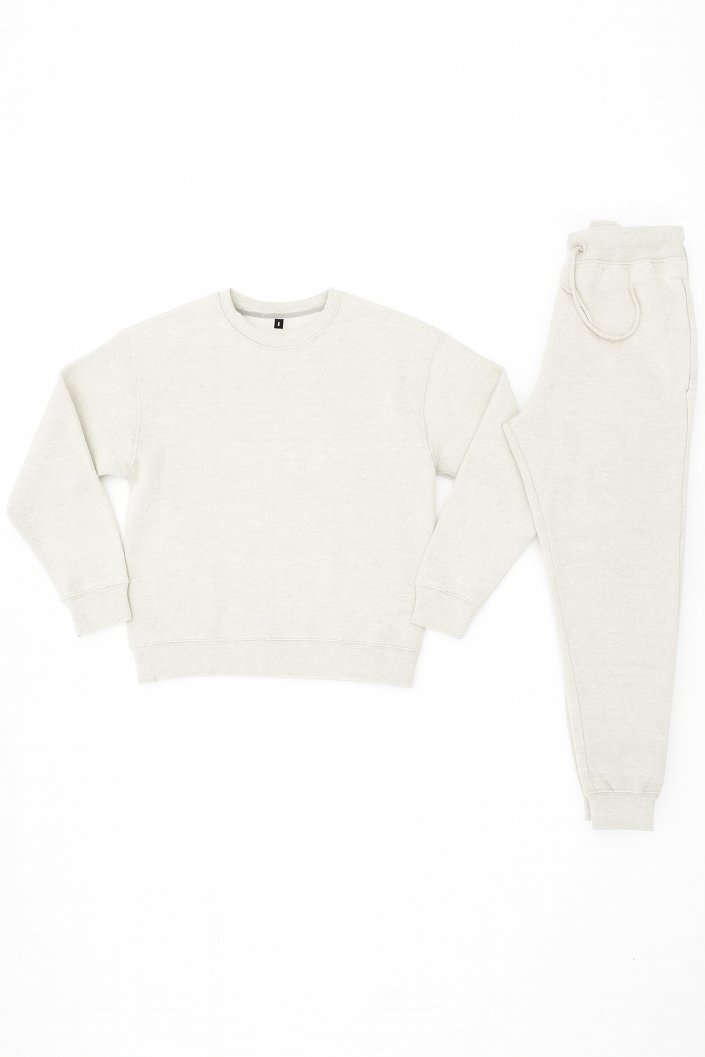 Men’s Crewneck Fleece Tracksuit – 300 GSM Sweatshirt & Jogger Set | New Trail
