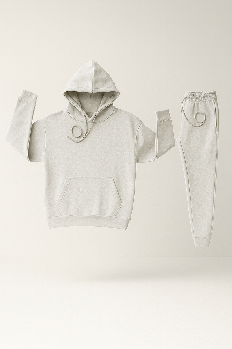 Ladies Pullover Fleece Tracksuit – 300 GSM Hoodie & Jogger Set | New Trail