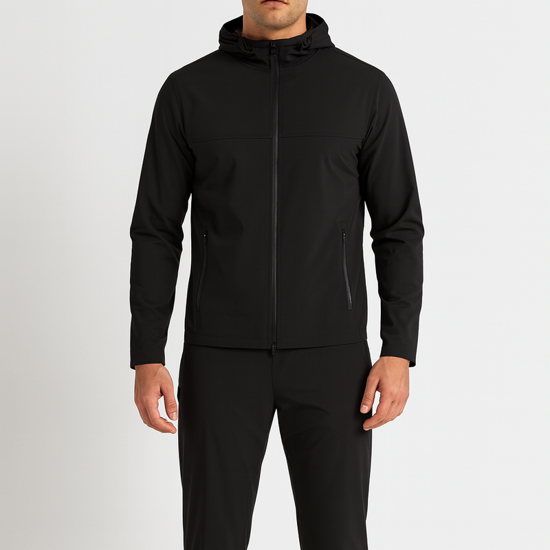 Windbreaker Tracksuit – Nylon Spandex Gym Set | New Trail